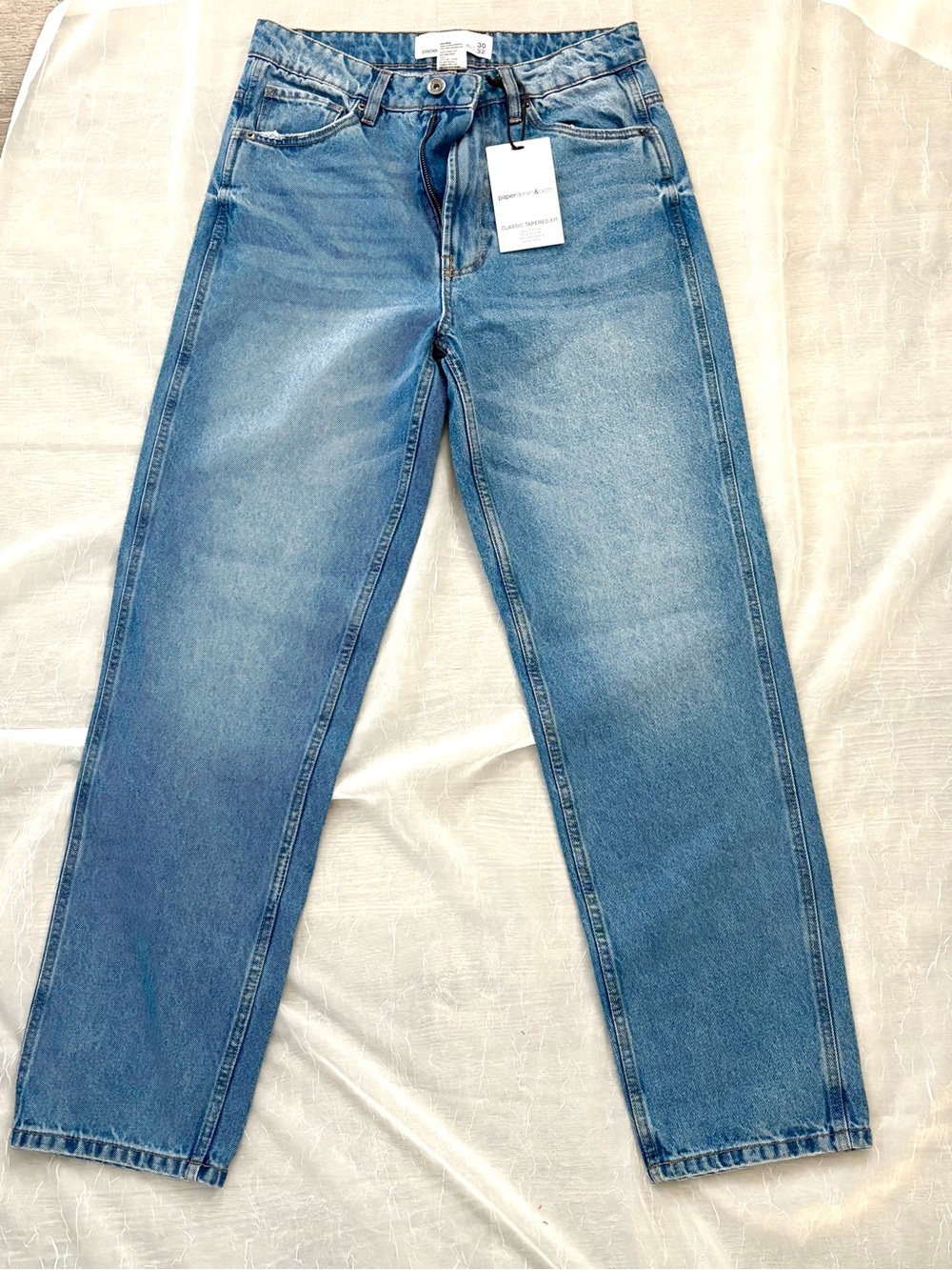 Paper Denim & Cloth Vintage Blue Wash Jeans 30x32 - Spearing NWT
